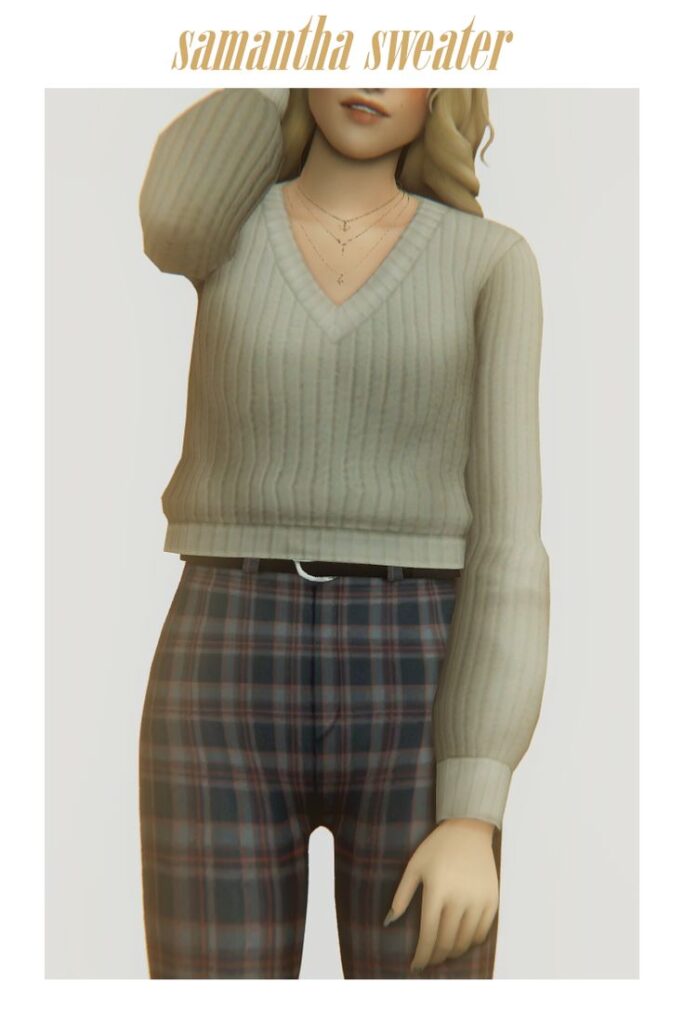 sweater cc maxis match