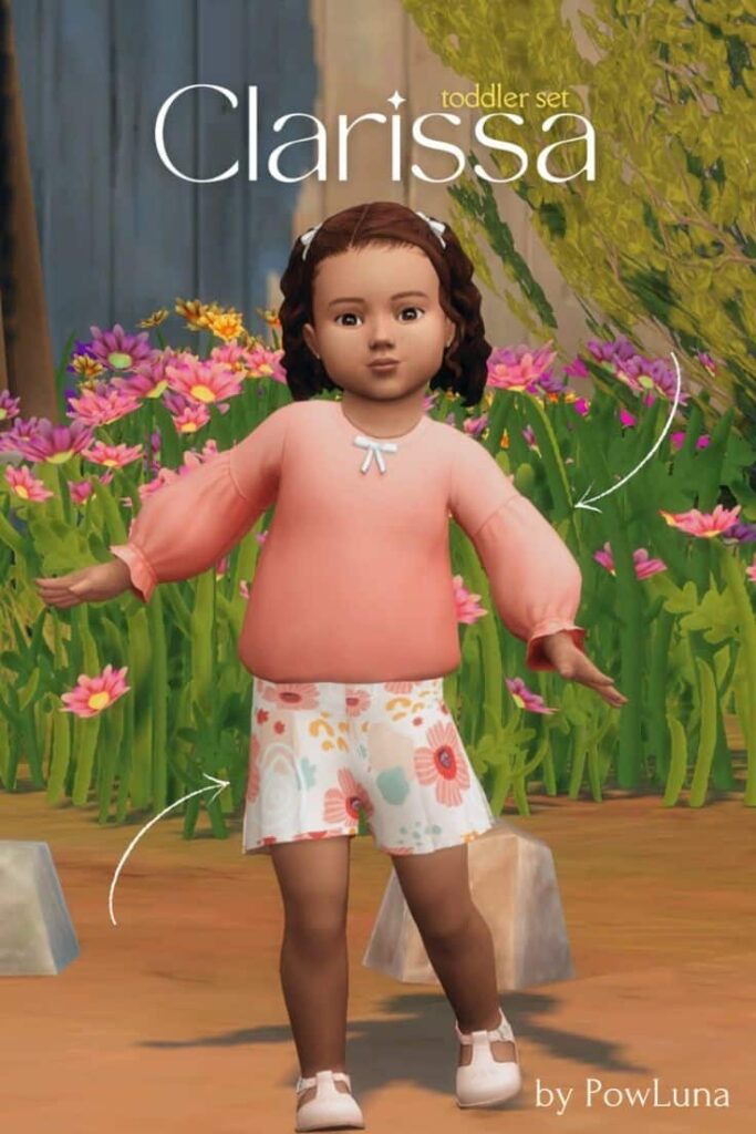 toddler cc set sims 4