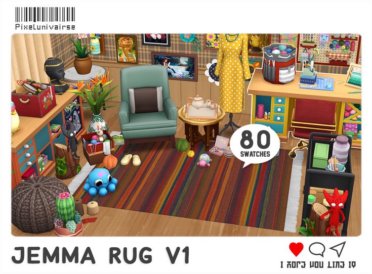 ts4 rugs cc