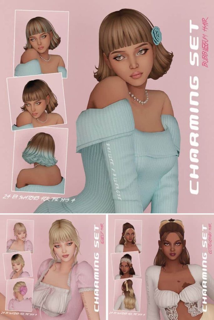 best sims 4 hair cc pack