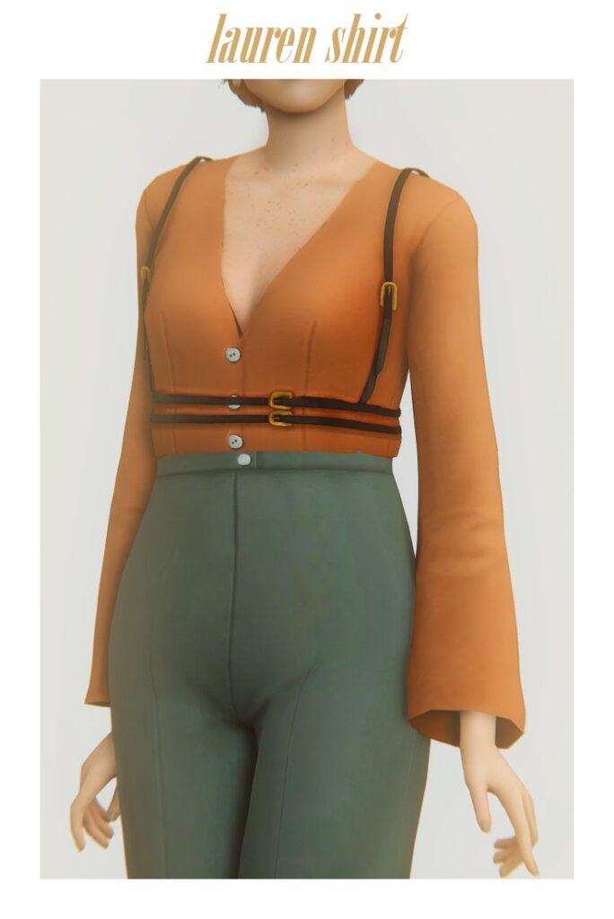 female shirt maxis match sims 4