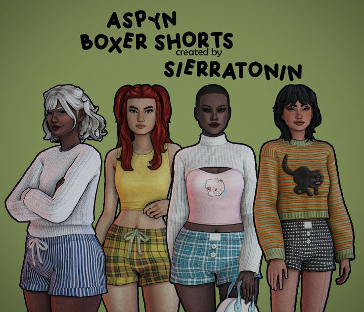 shorts cc sims 4