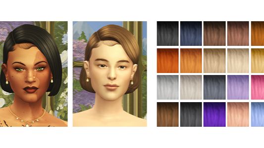 sims 4 bob hairstyle