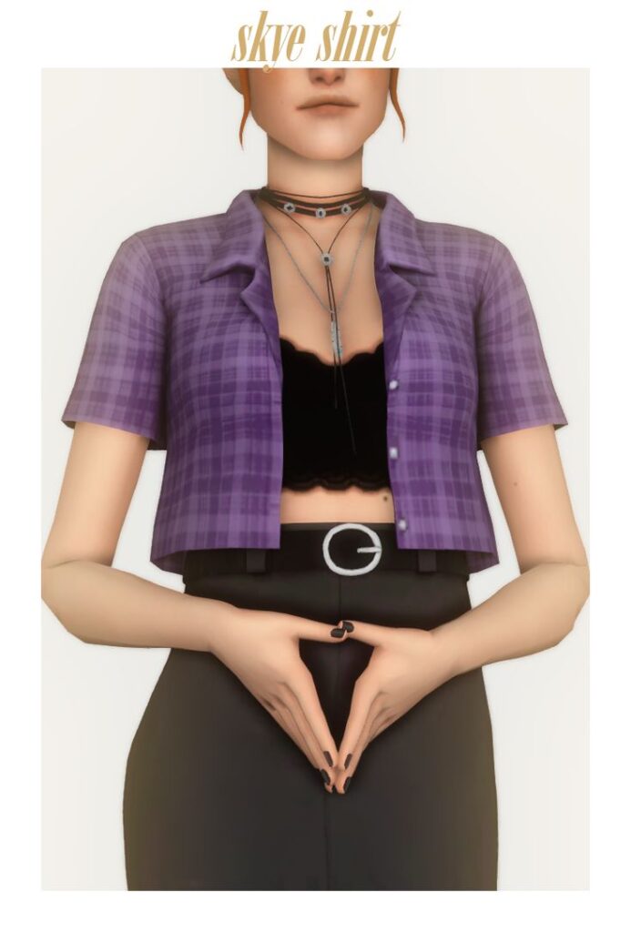 sims 4 cc female shirt
