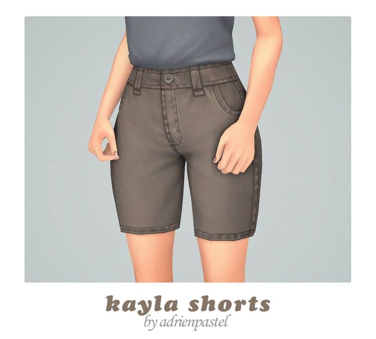 sims 4 denim shorts