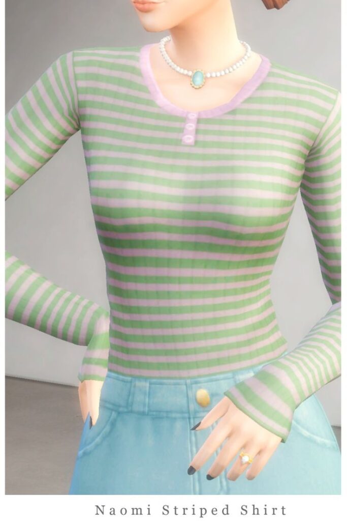 sims 4 female shirt cc pack