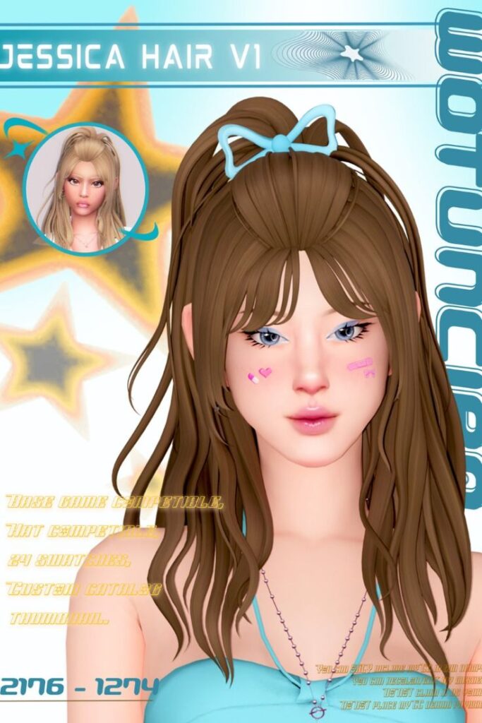 sims 4 hair custom content