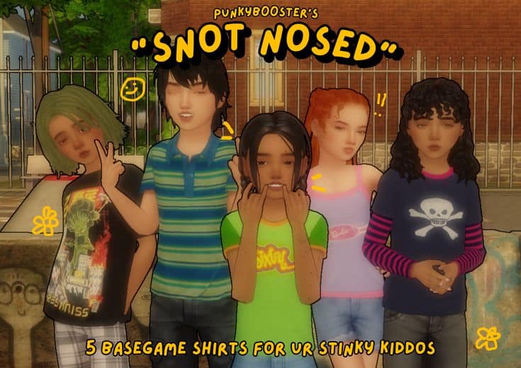 sims 4 kids shirts
