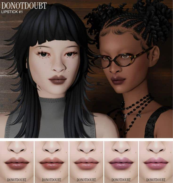 sims 4 lipstick cc