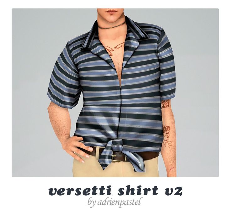 sims 4 male shirt