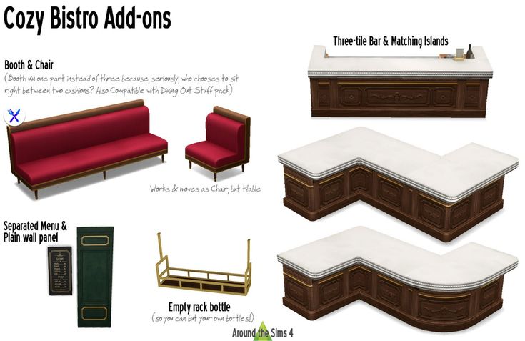 sims 4 restaurant cc