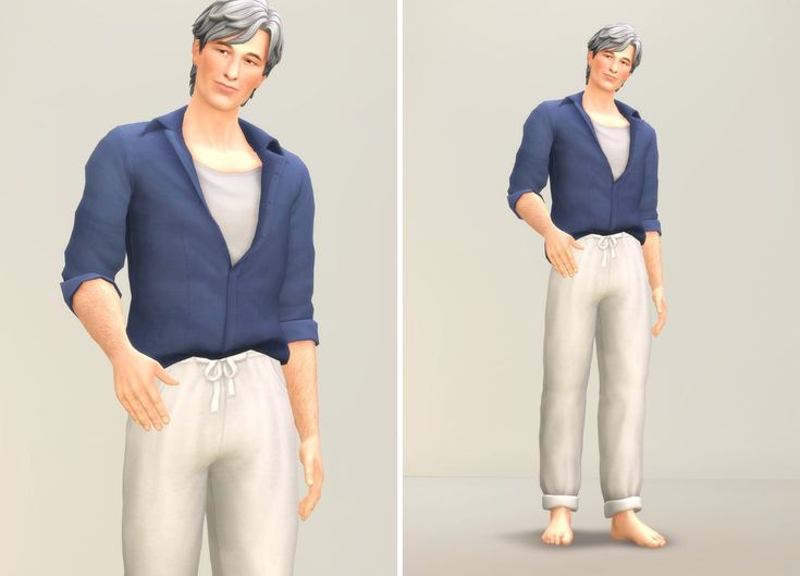 sims 4 rolled up sleeveless shirt