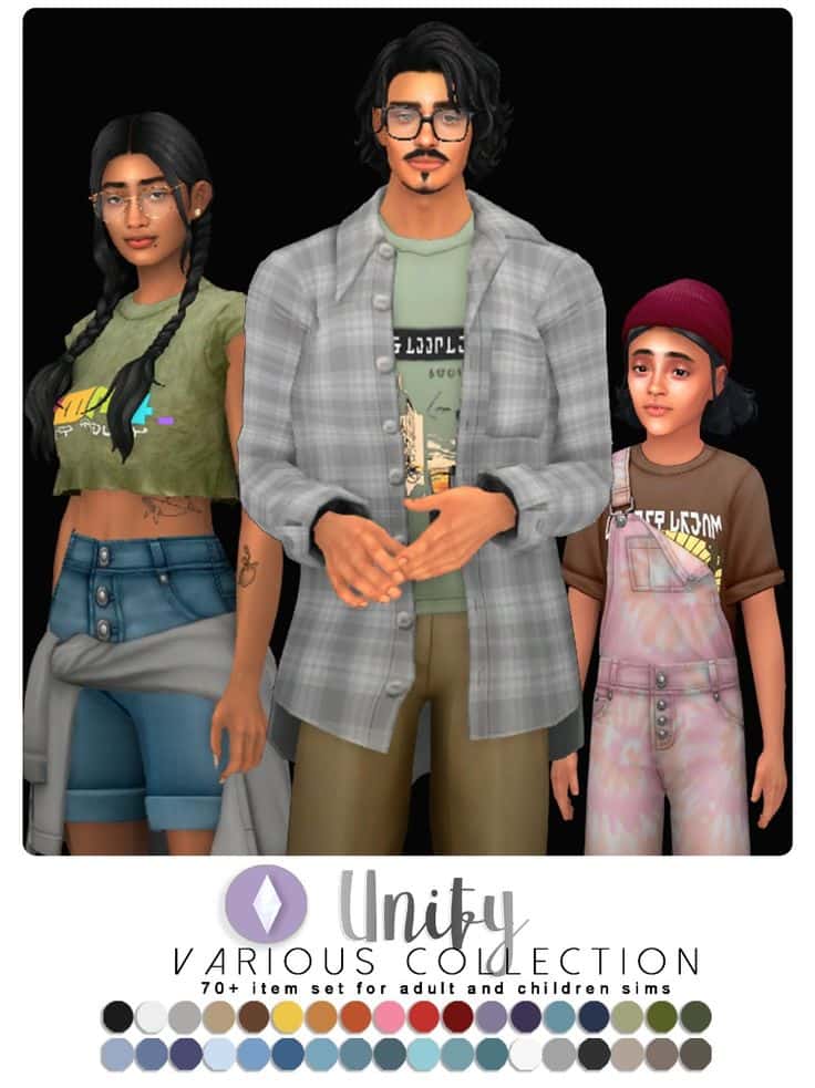 sims 4 shirts cc maxis match