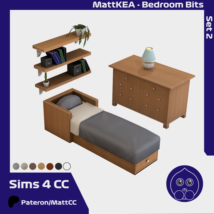 sims 4 single bed cc