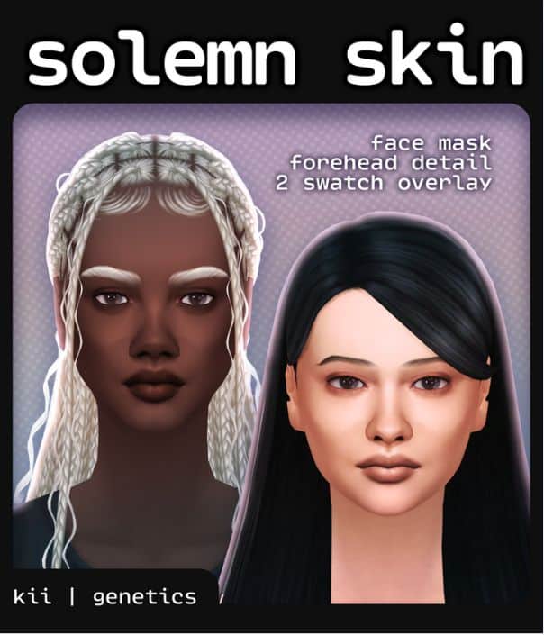 sims 4 skin and face mask overlay