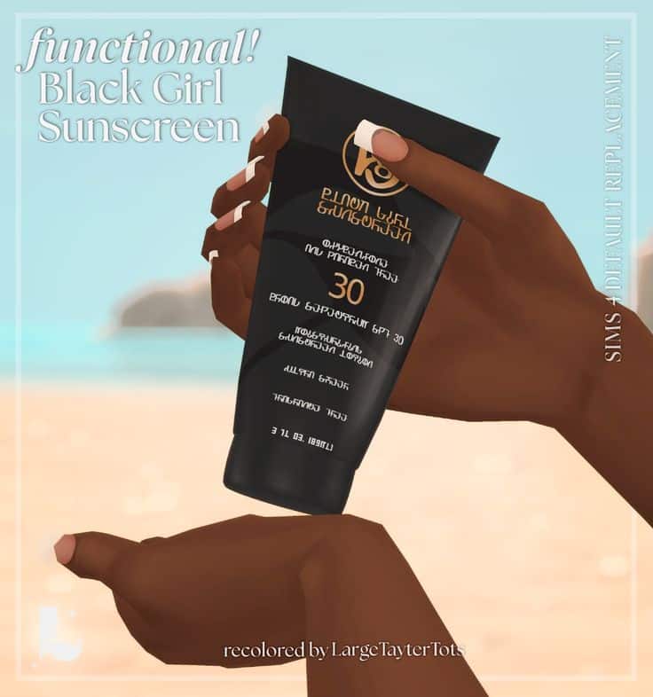 sims 4 sunscreen override
