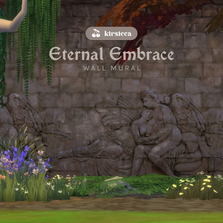 sims 4 wall mural cc