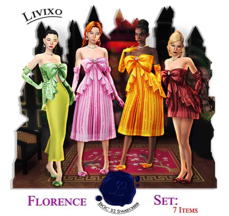 the best dress cc sims 4