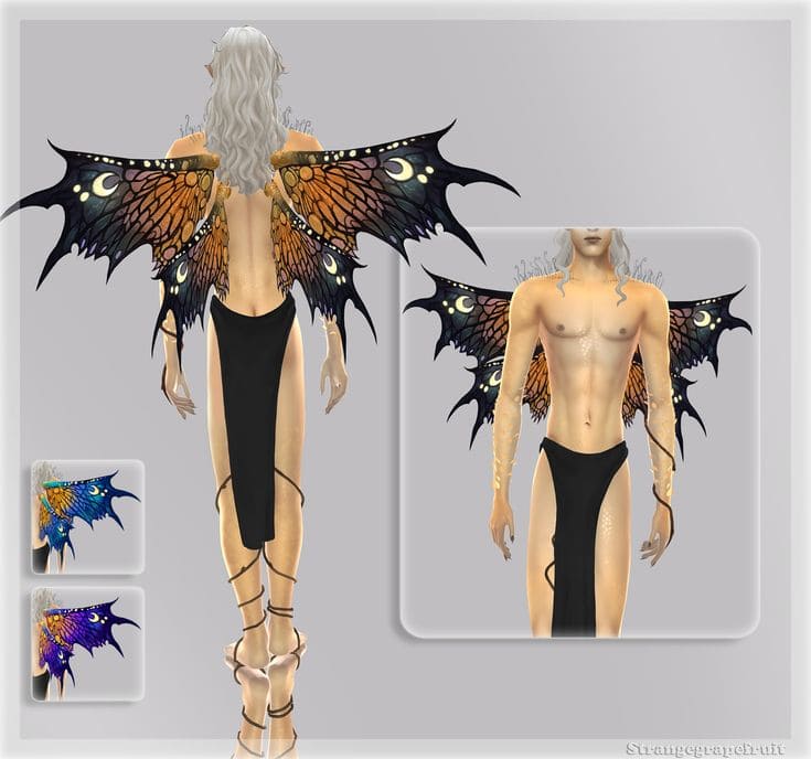 sims 4 faerie wings cc