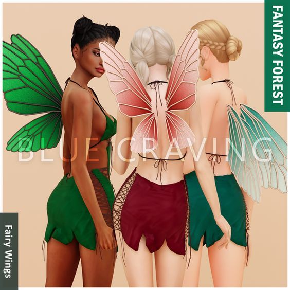 sims 4 fairy wings