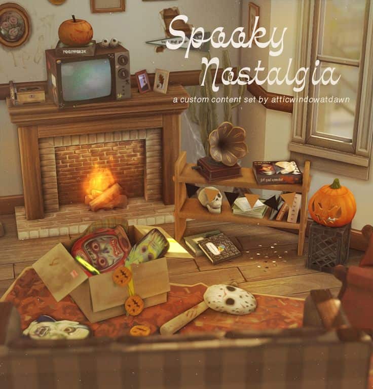 sims 4 spooky set