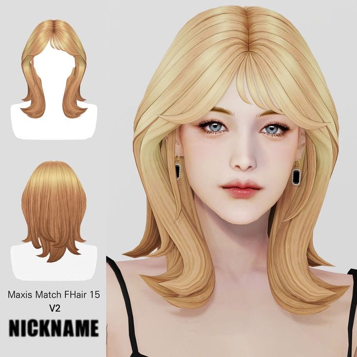 best sims 4 cc hair maxis match