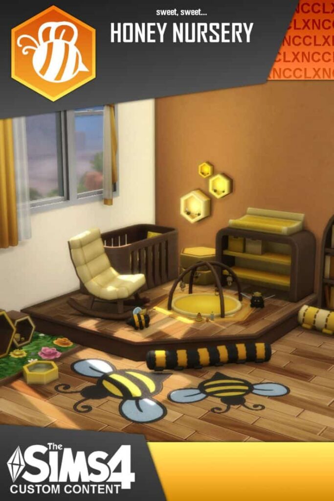 honey sims 4 nursery