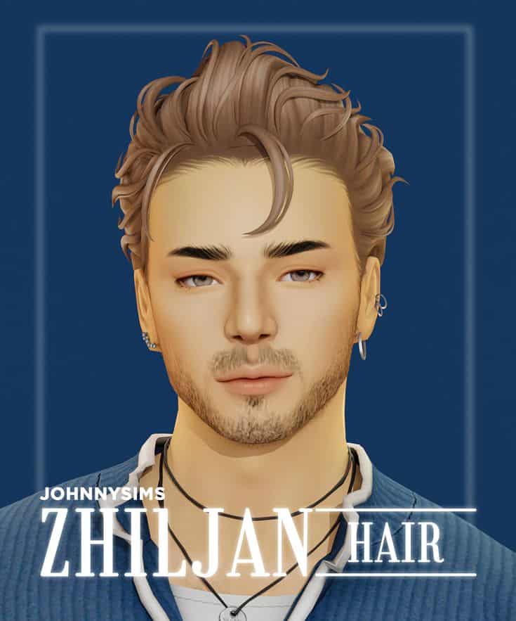 male hair maxis match cc