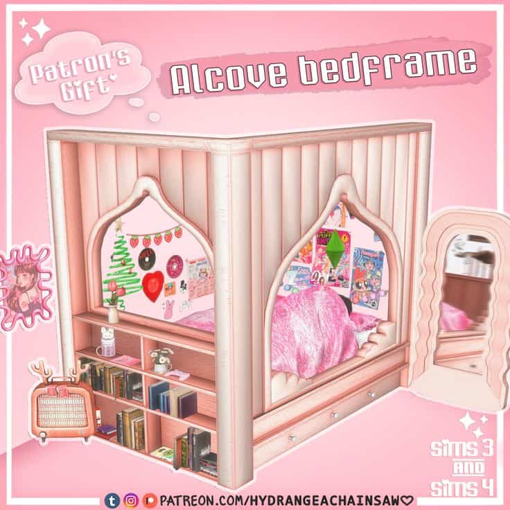 sims 4 bedframe