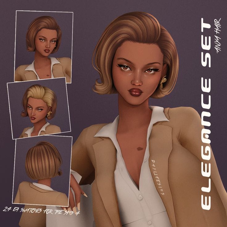 sims 4 bob hair