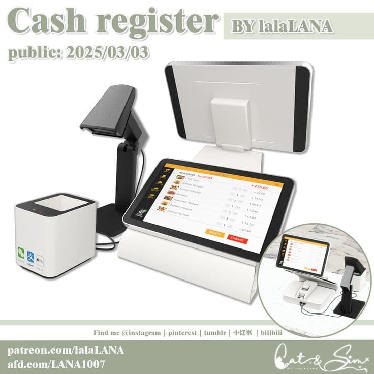 sims 4 cash register
