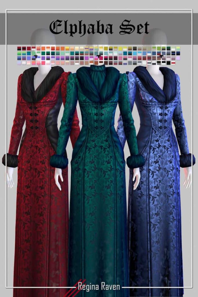 sims 4 long dress cc