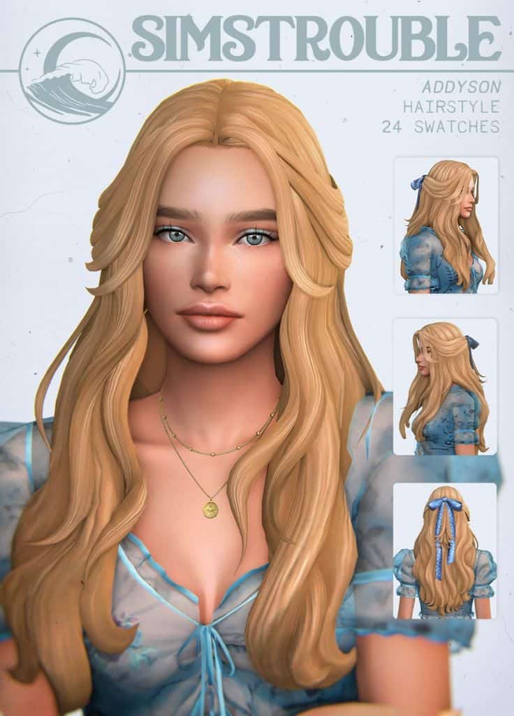 sims 4 long hair