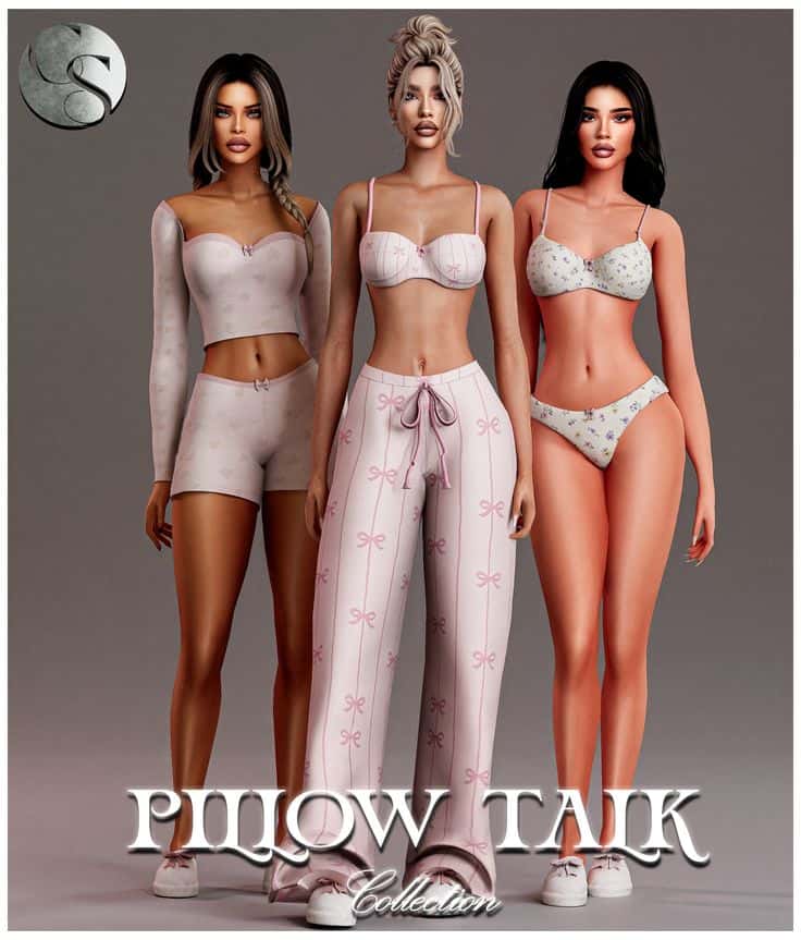 sims 4 sleepwear cc collection