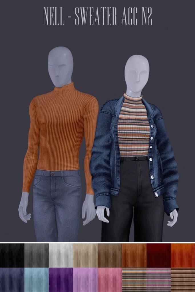 sims 4 sweater accessory