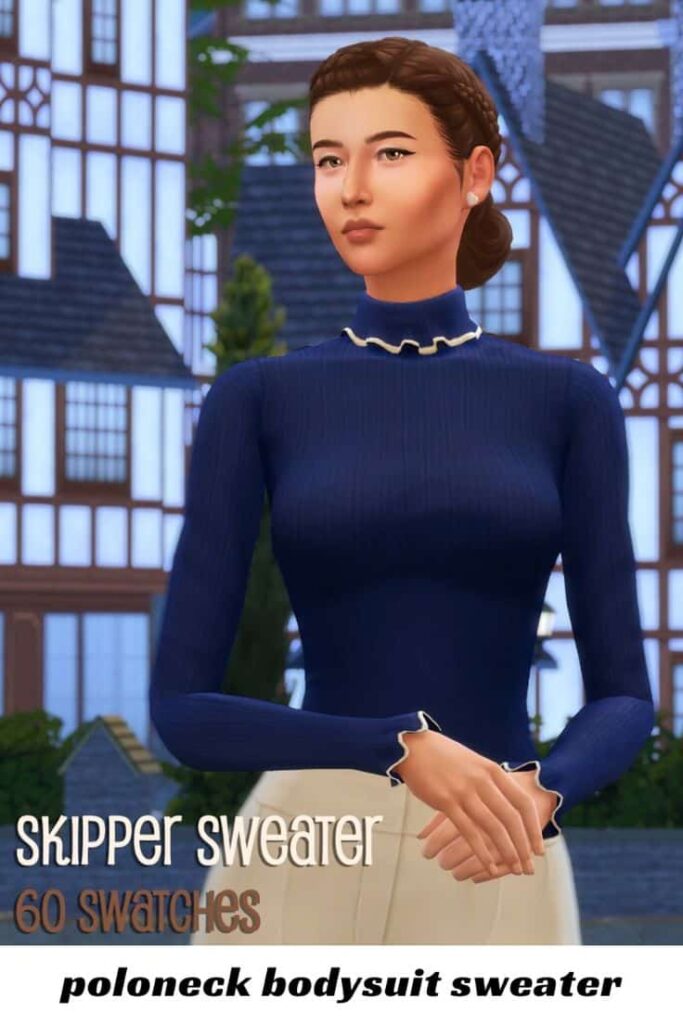 sims 4 sweater maxis match