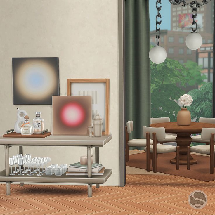 23+ Best Sims 4 Dining Room CC: Dining Tables, Chairs, Decor & More!