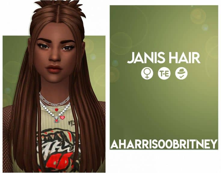hair cc maxis match
