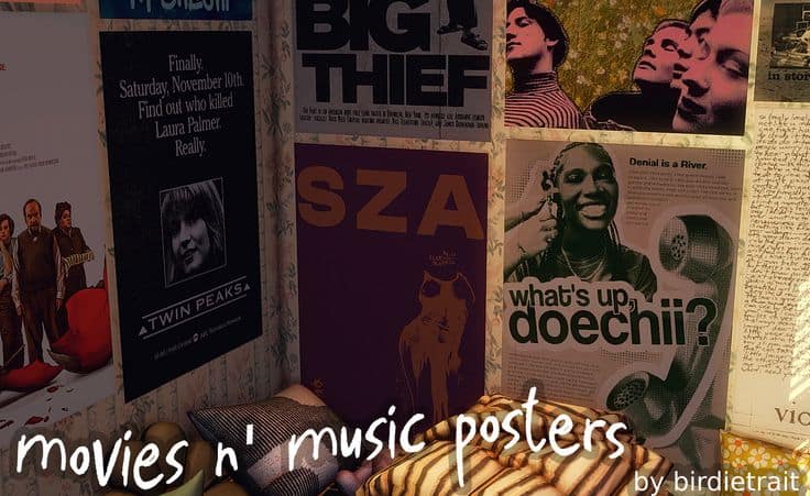 posters cc sims 4