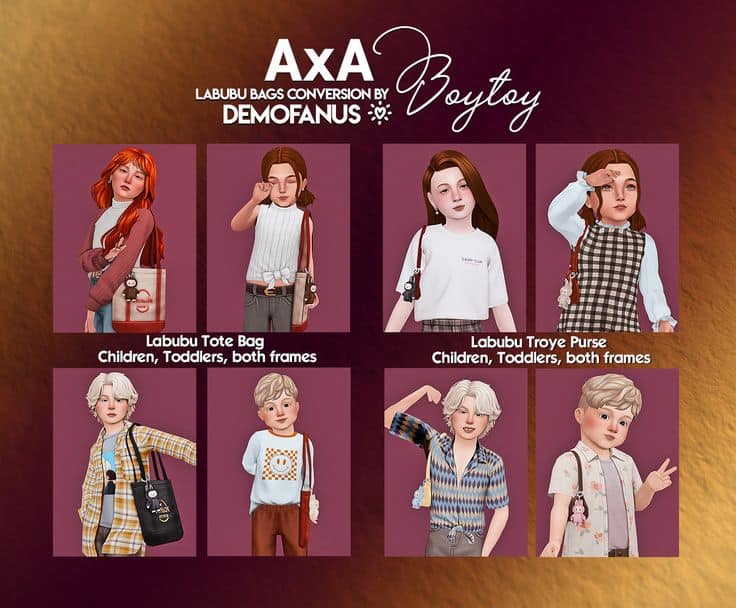 sims 4 bags and purses