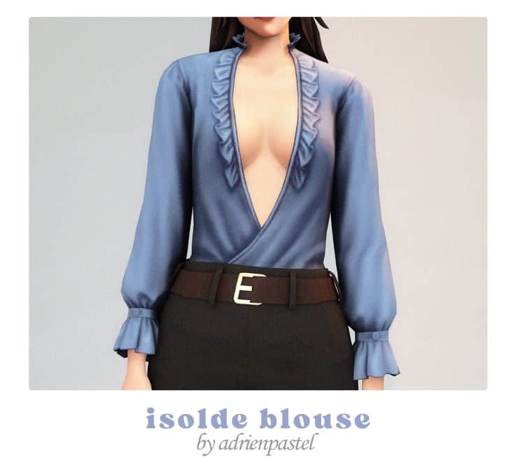 sims 4 blouse