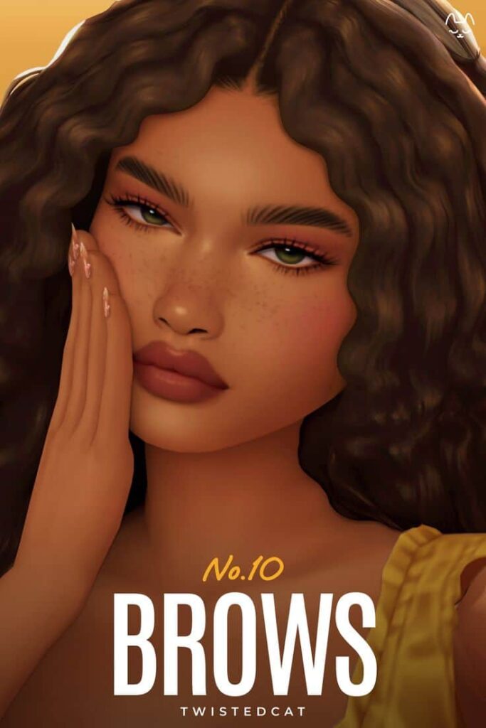 sims 4 brows