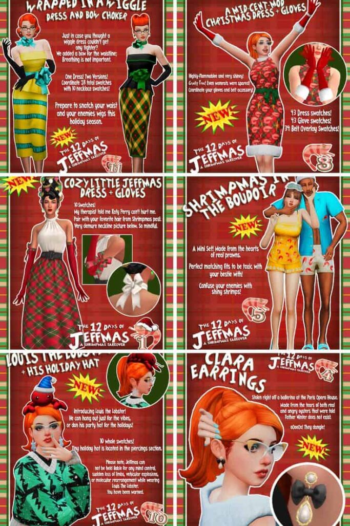 sims 4 christmas cc packs