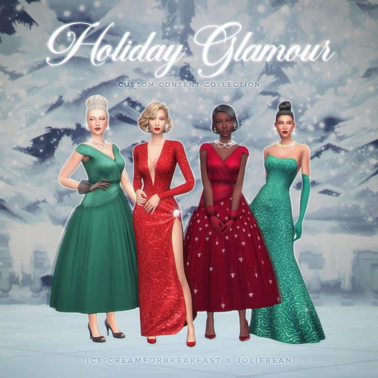 sims 4 gowns