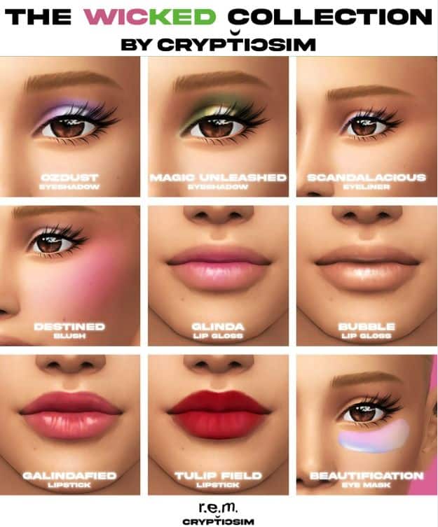 sims 4 makeup cc pack