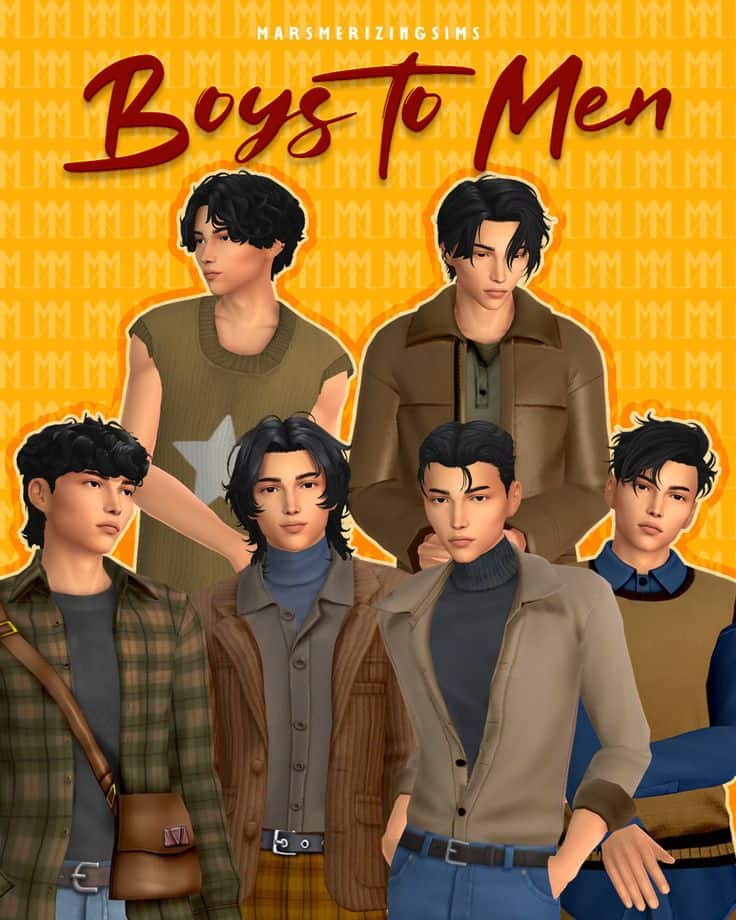 sims 4 male pack