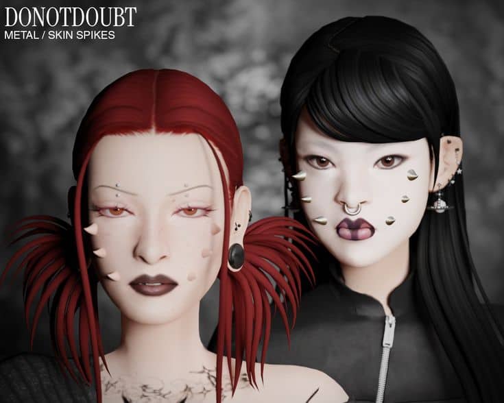 sims 4 skin spikes