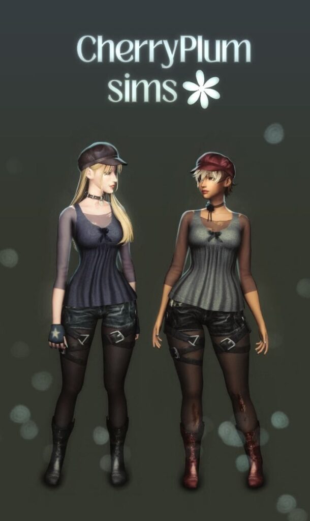 sims 4 tops and bottoms