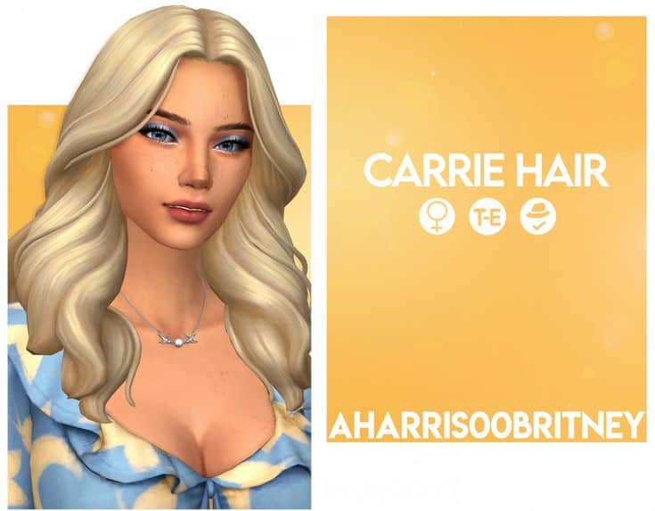 sims 4 wavy hair