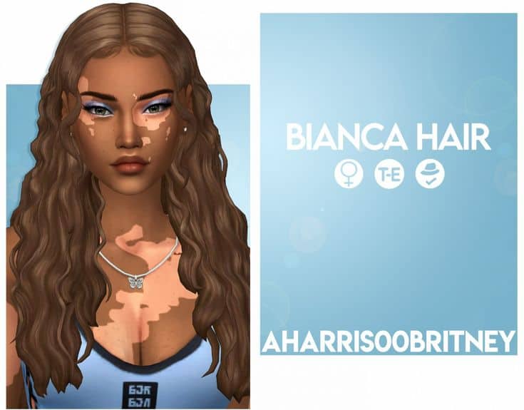sims 4 wavy hair